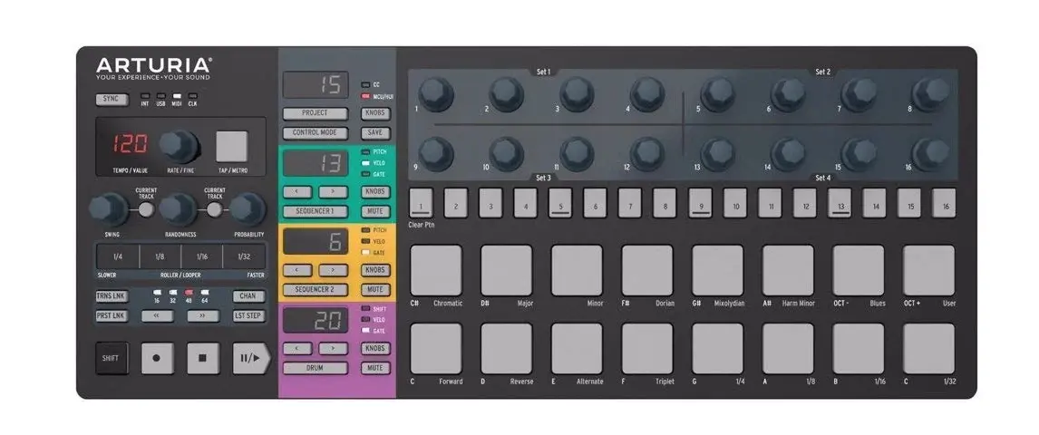 Arturia réédite les Beatstep, Beatstep Pro et Keystep en Black Edition