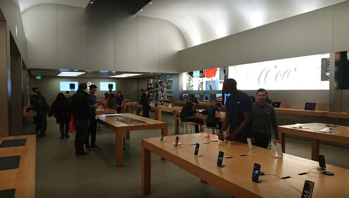 Un braquage a eu lieu ce matin à l'Apple Store de Genève