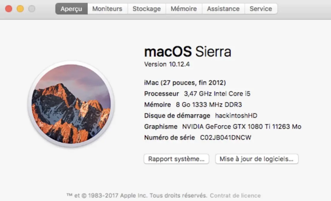 On a installé une GeForce GTX 1080Ti dans un hackintosh (et fait quelques benchs)