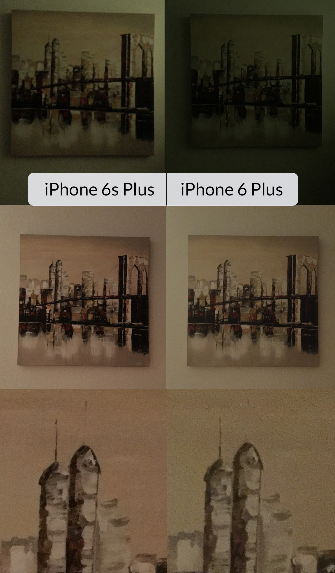 Comparatif : le capteur de 12MP de l'iPhone 6s face aux 8MP de l'iPhone 6