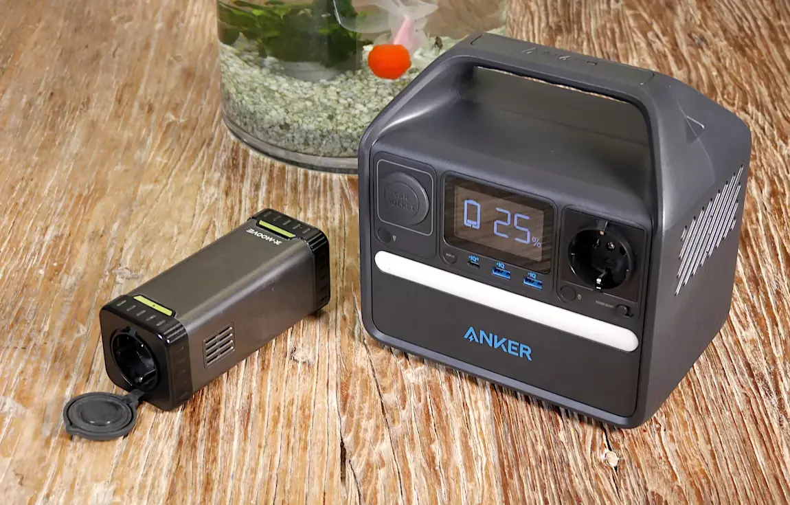 Test Anker 521 : une batterie externe avec prise 220V, allume-cigare, éclairage et USB