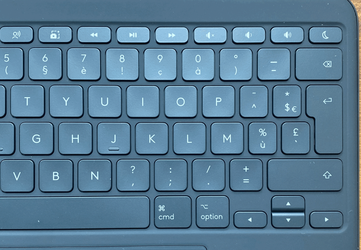 Le clavier actuellement commercialisé