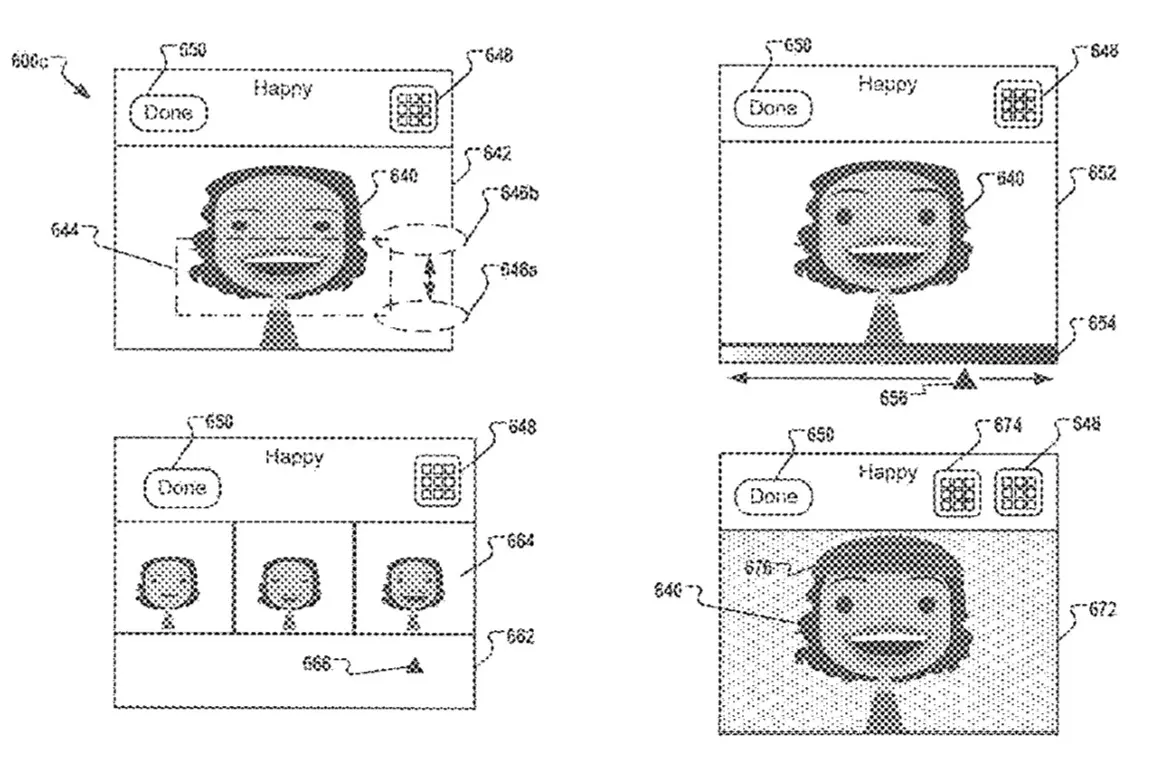 Le brevet du jour : des avatars à personnaliser dans les iMessages et les mails