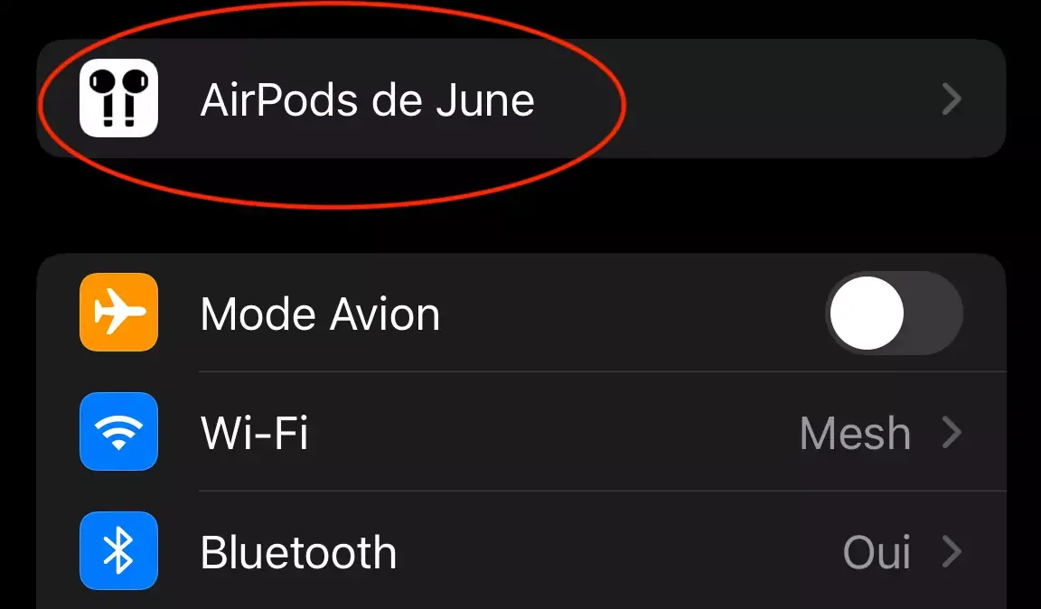 iOS 16 simplifie l'accès aux réglages des AirPods et écouteurs Beats