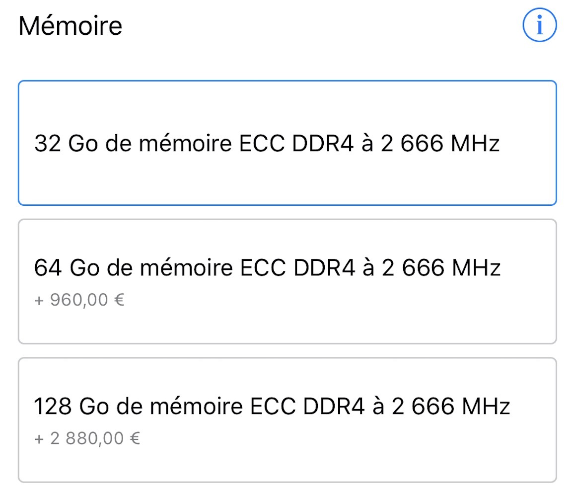 iMac Pro : ces options (RAM, GPU, SSD) vendues à prix d'or (ou pas)