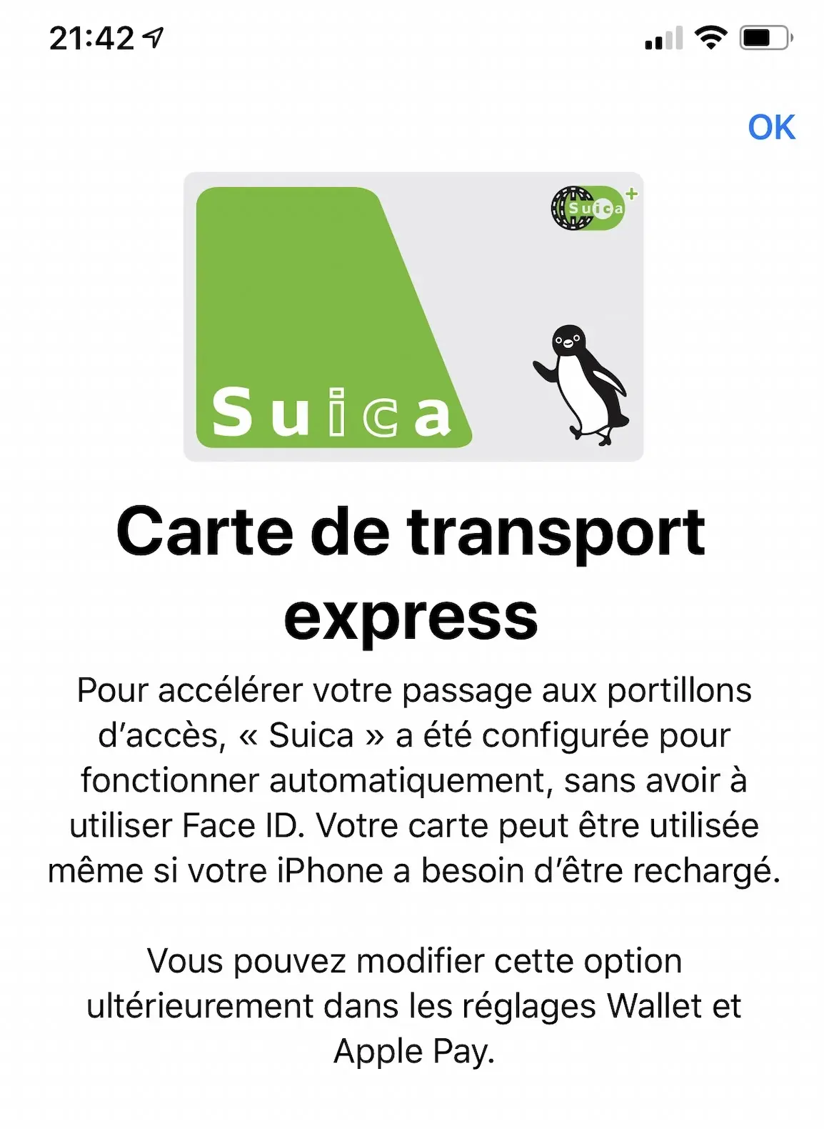 iPhone XS : voici la fameuse fonction "carte express réserve d’énergie" en action