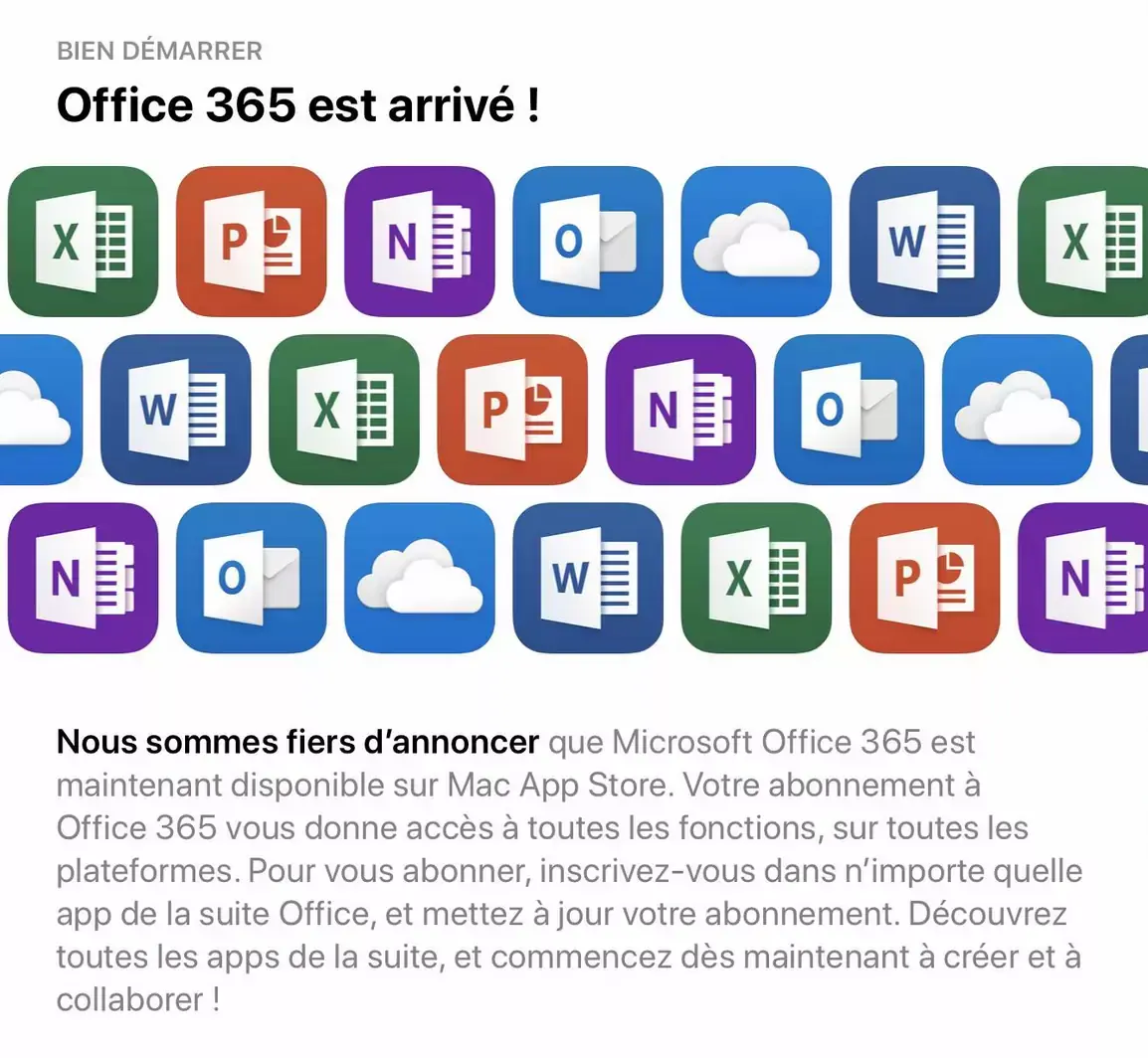 Microsoft Office débarque sur le Mac App Store [MàJ]