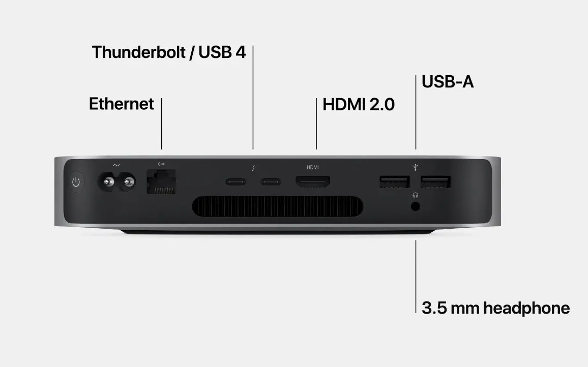 Apple présente le Mac mini avec puce Apple M1, dès 799€