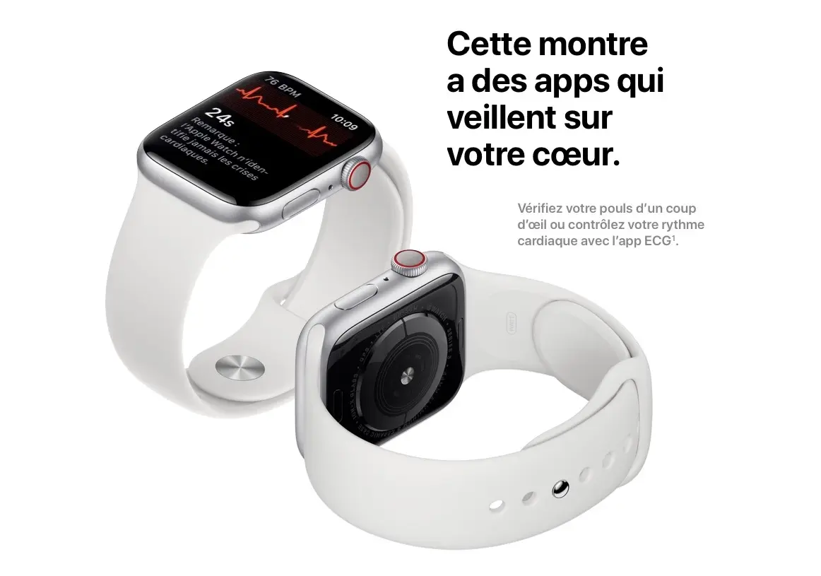 L'Apple Watch ne détecterait pas la fibrillation auriculaire dans 30% des cas