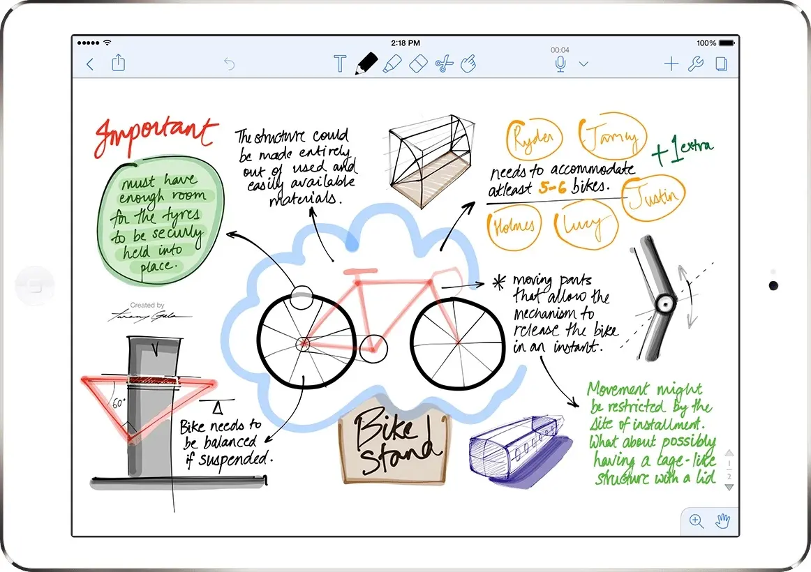 Notability 8.0 convertit les notes manuscrites sur iPad