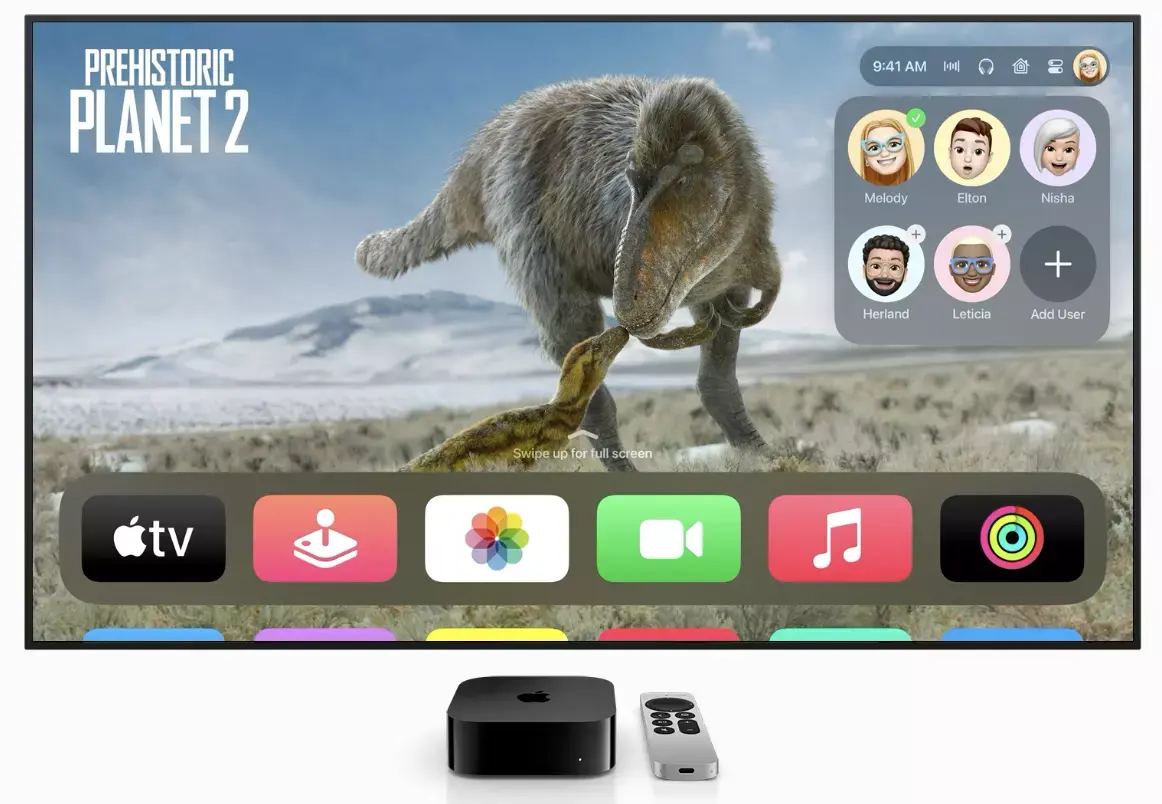 tvOS 17 Siri Remote Localiser