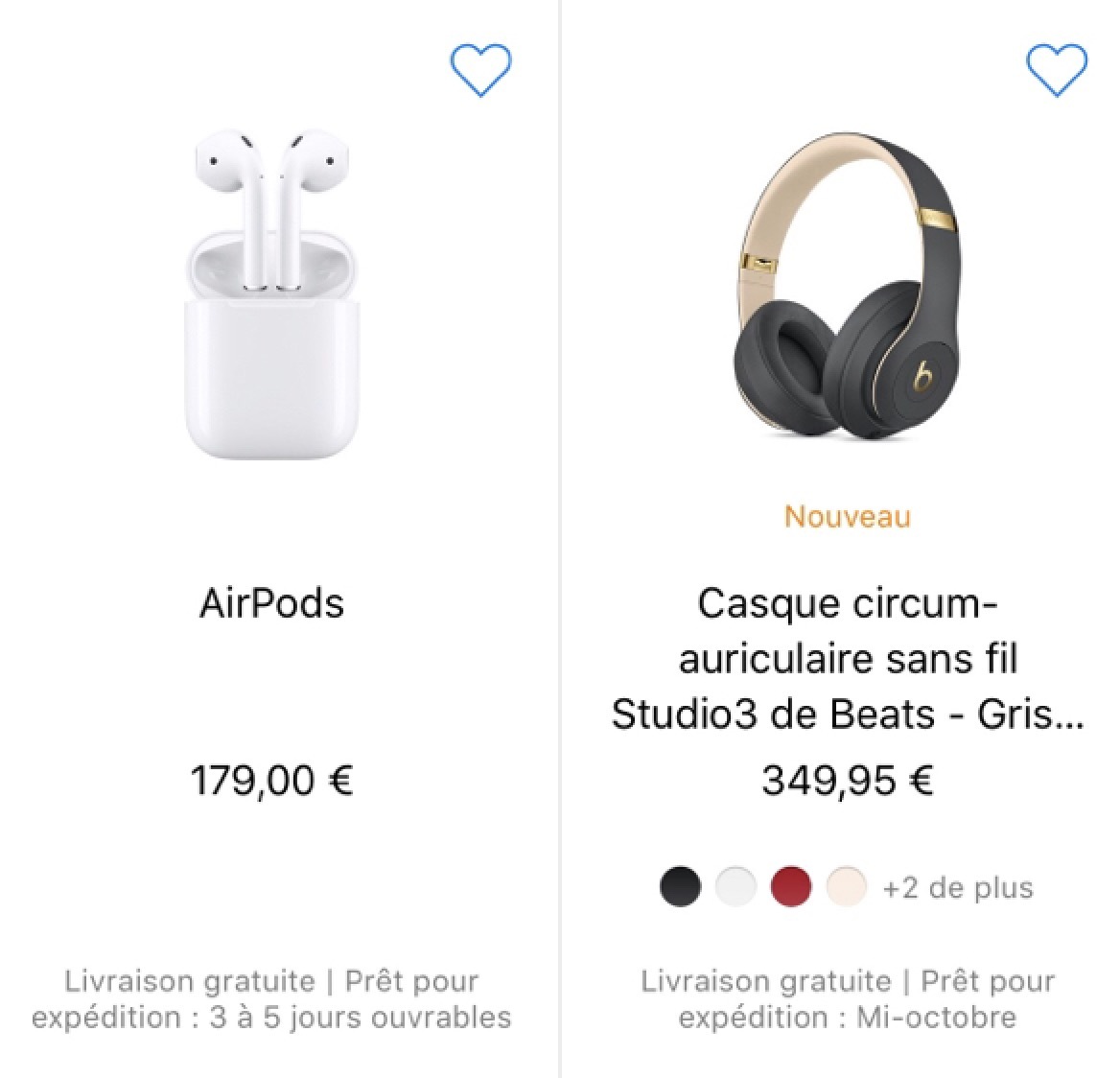 Les AirPods désormais disponibles sous 3 à 5 jours (et des stocks chez les revendeurs)