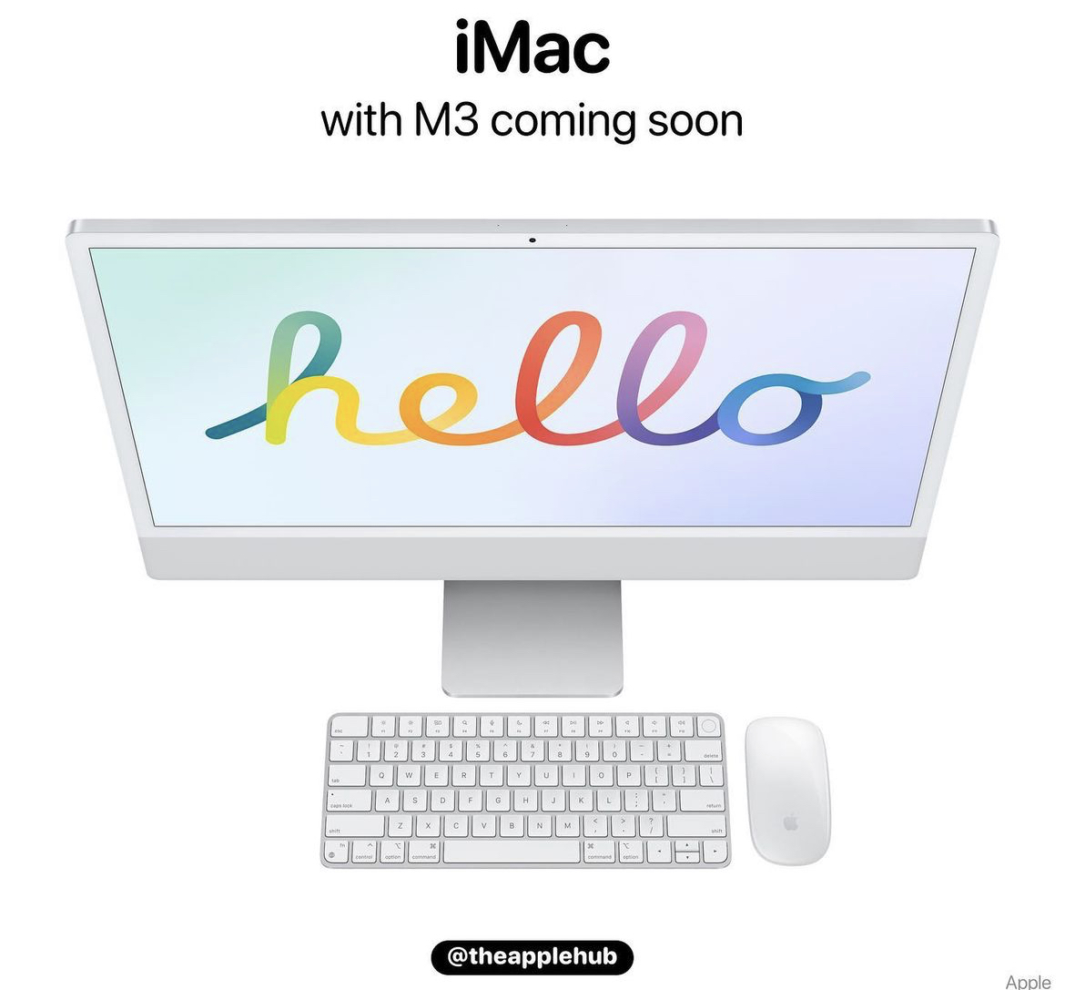 Un iMac M3 24" d’ici fin 2023 ? Des MacBook Air 13/15" M3 pour l’été  ?