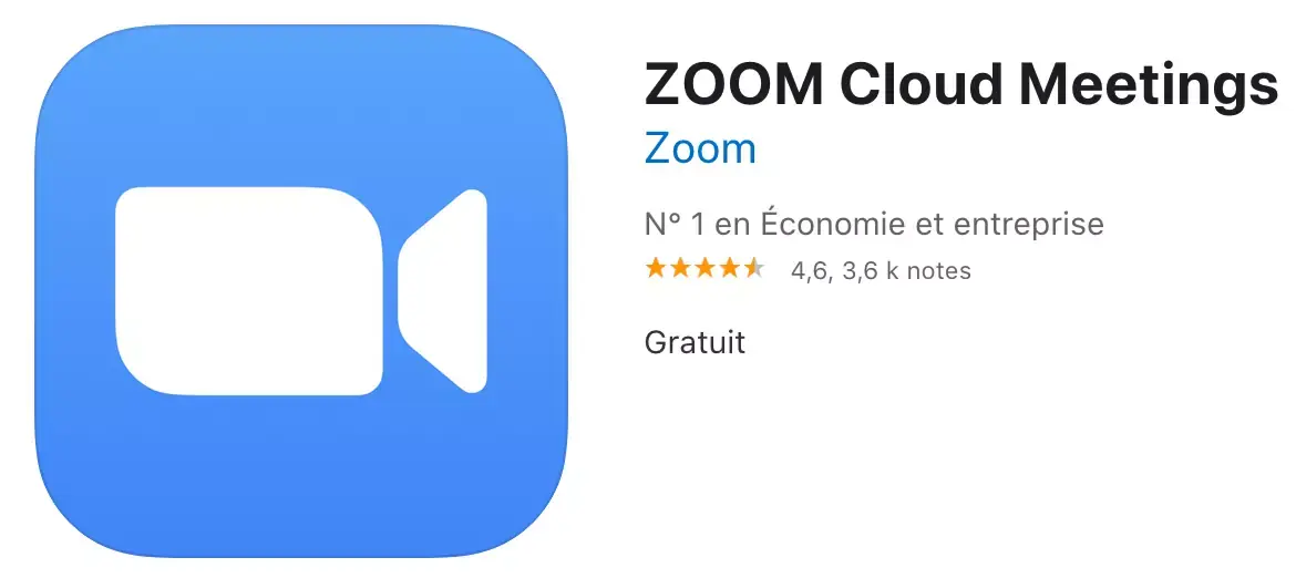 L'app Zoom transfère ses données à Facebook