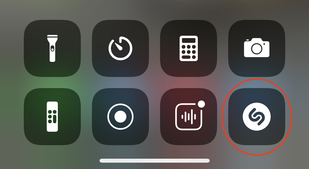 iOS 14.2 : comment activer l'icône Shazam dans le centre de contrôle
