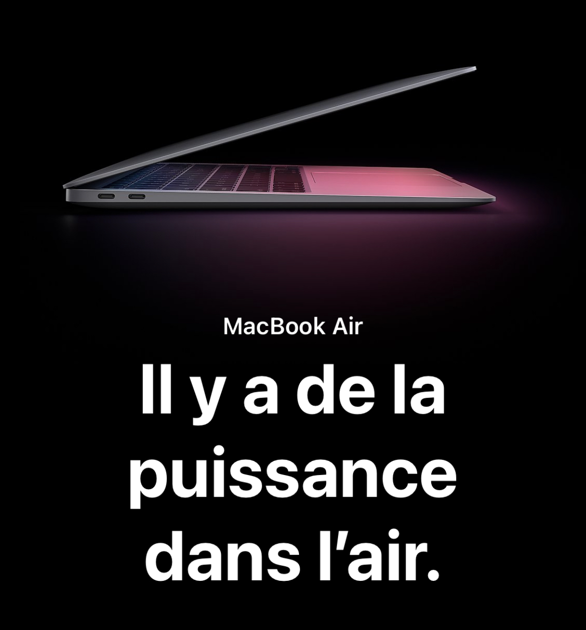 Le nouveau MacBook Air M1 est en vente à partir de 1129 euros !