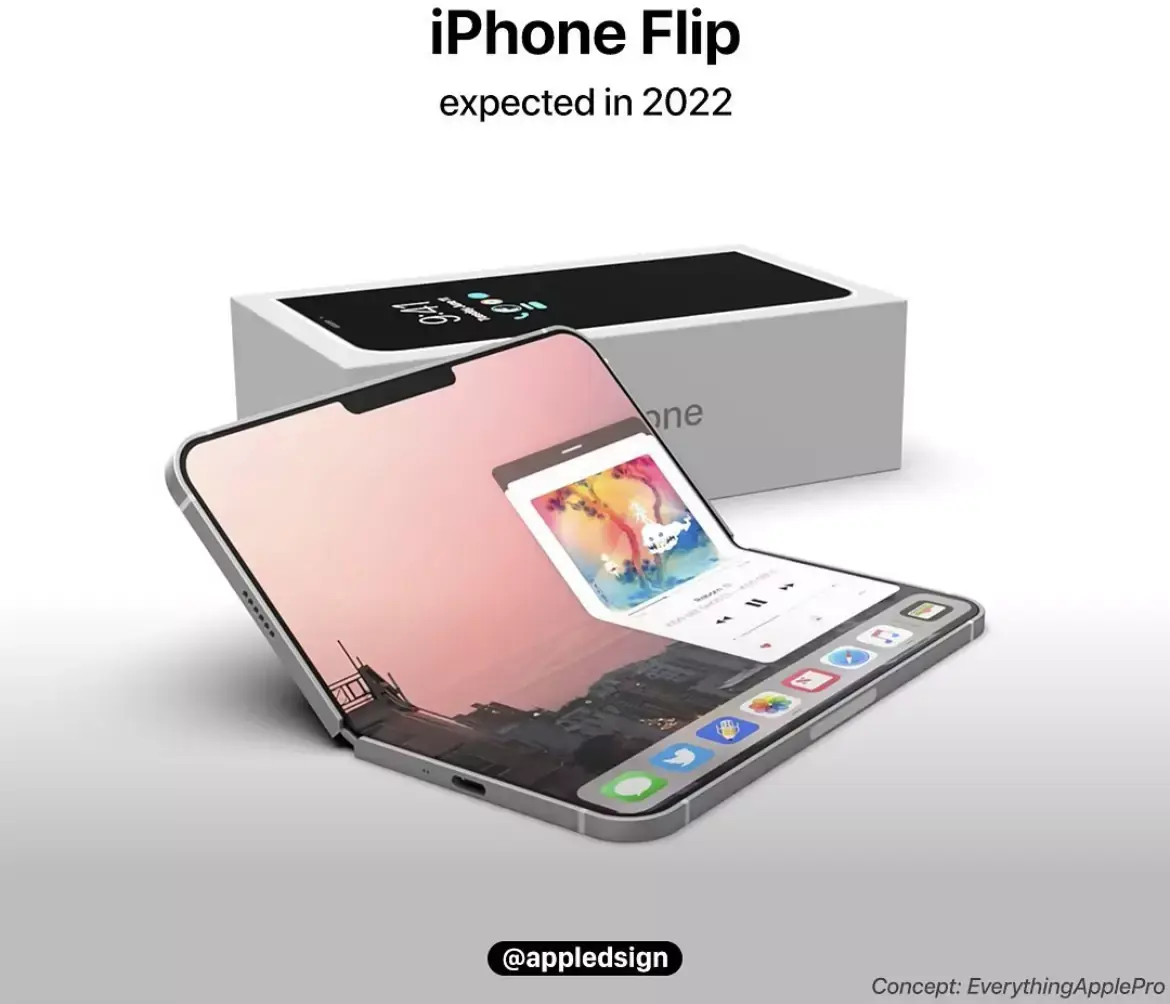 Concept : pour ou contre un iPhone pliable ? [sondage]