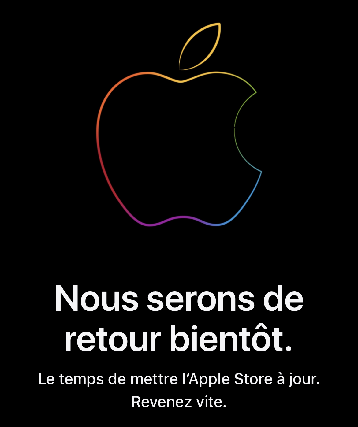 Certaines pages de l’Apple Store en ligne sont inaccessibles ! [màj : il est fermé !]