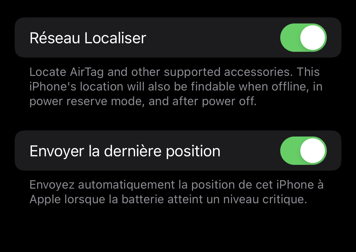 iOS 15 : Localiser peut retrouver un iPhone éteint ou effacé