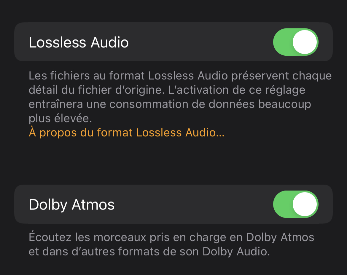 HomePod 15.1 : retour de l'audio Lossless et du Dolby Atmos