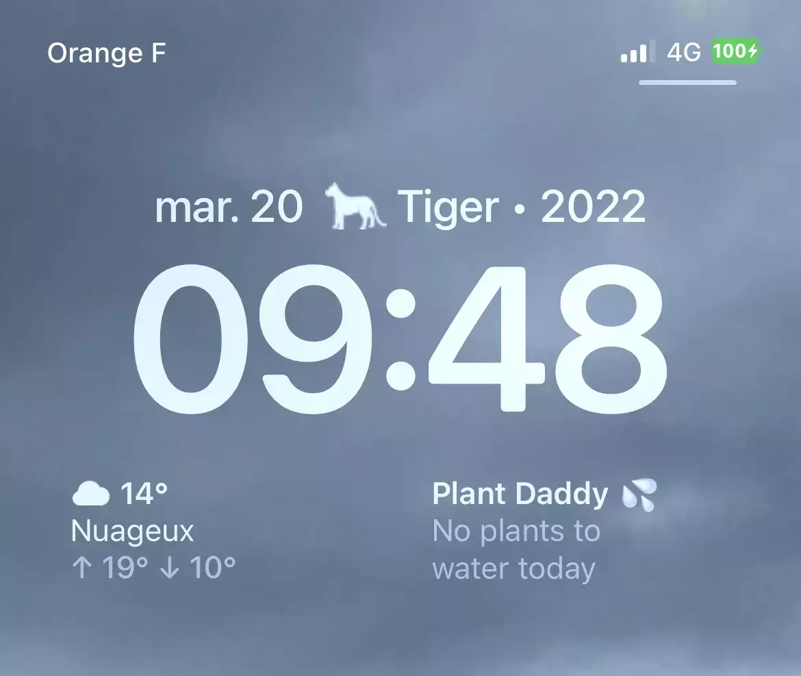 iOS 16 : avez-vous installé des widgets sur l'écran verrouillé ?