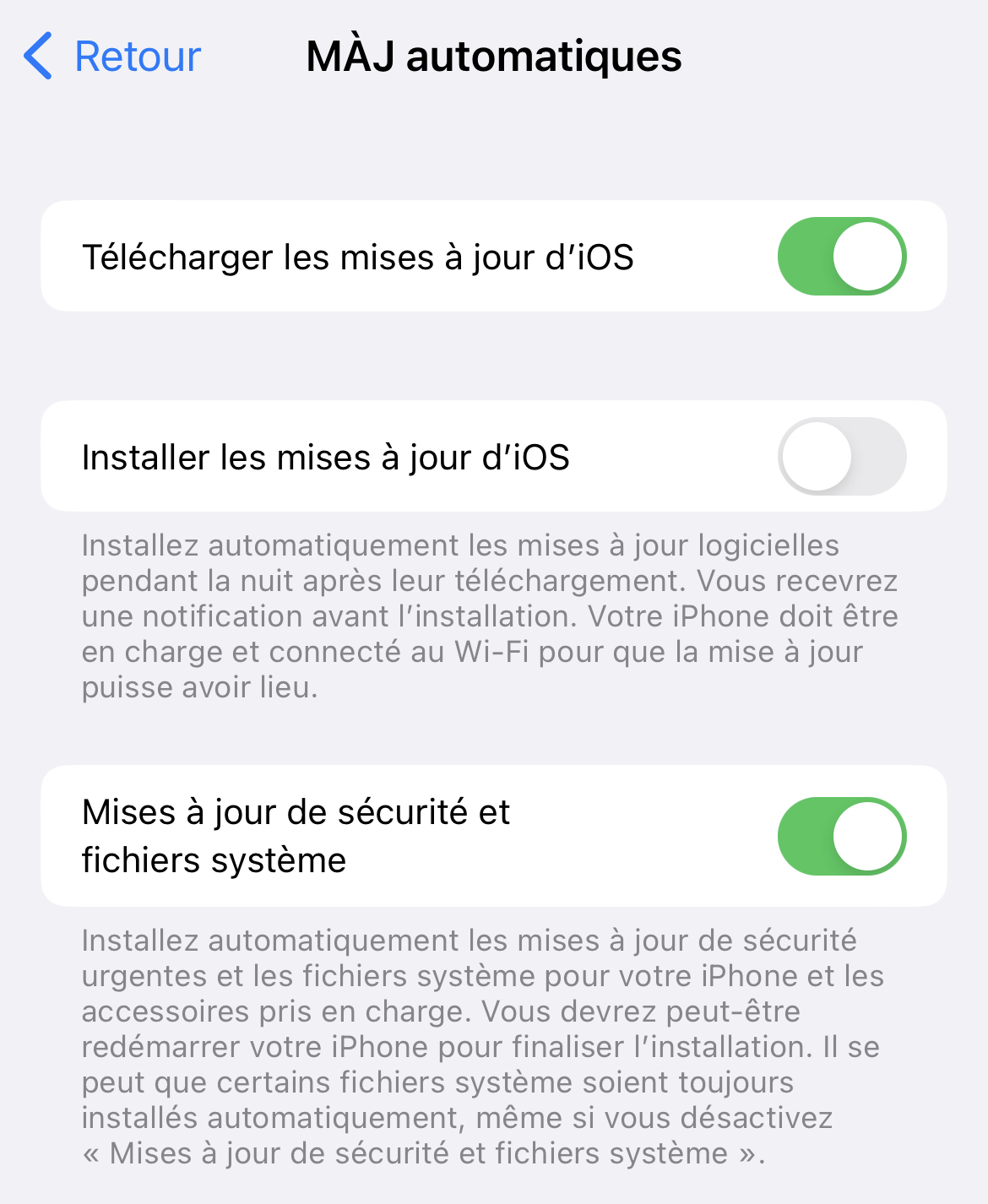 iOS 16 permet à Apple de déployer automatiquement des correctifs de sécurité