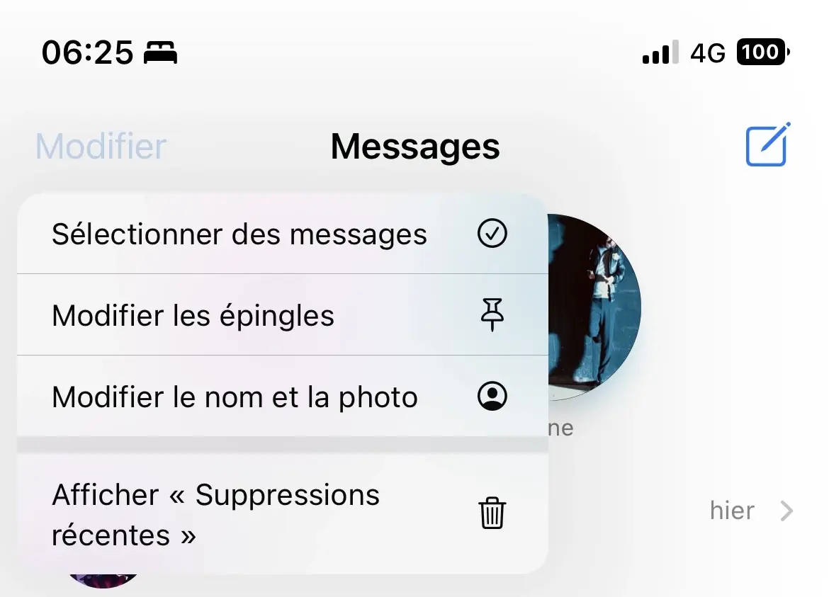 iOS 16 introduit une nouvelle section "Suppressions récentes" dans Messages !