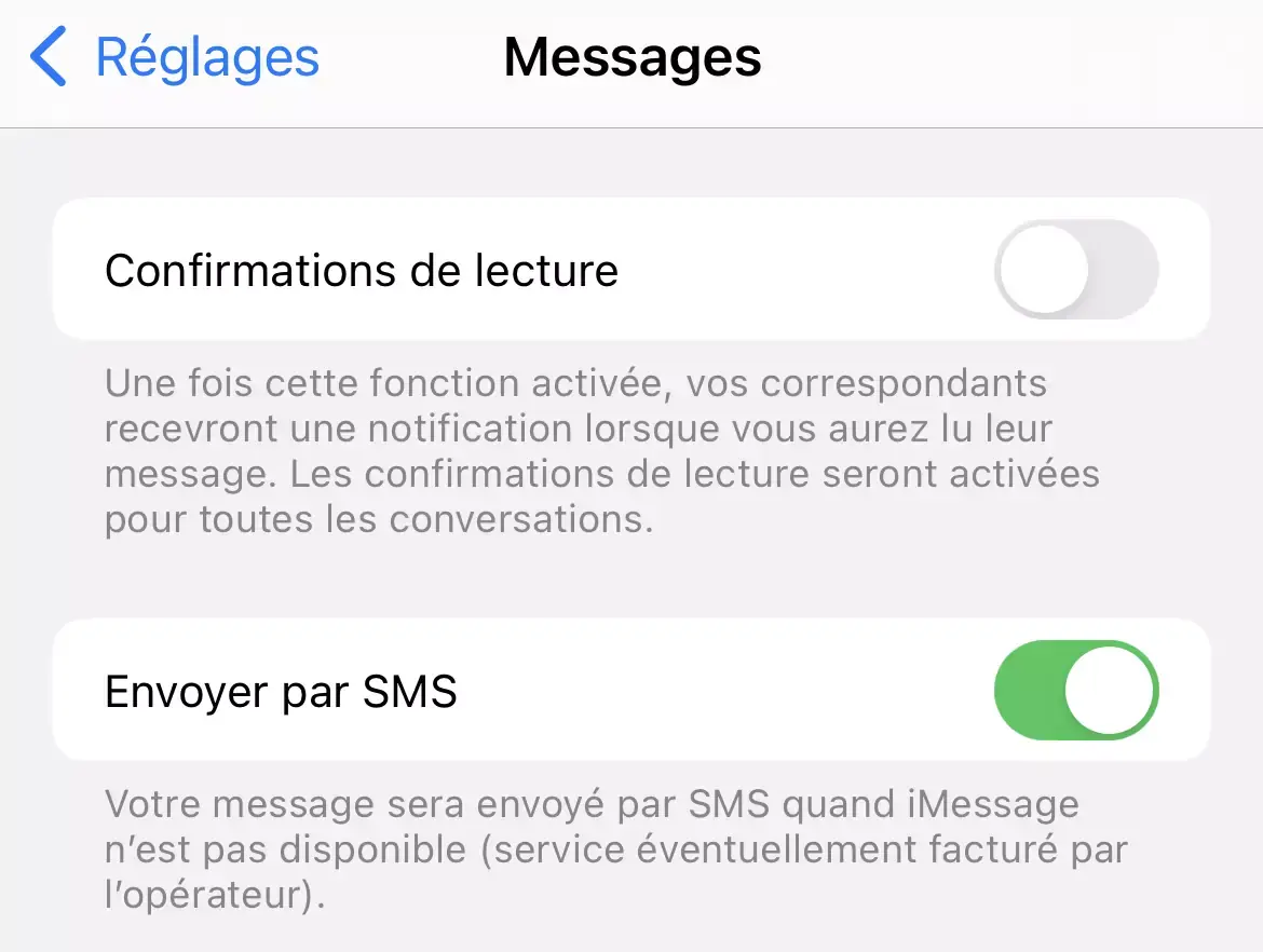 Bug des iMessages : les accusés de lectures restent toujours activés (et vous ?)