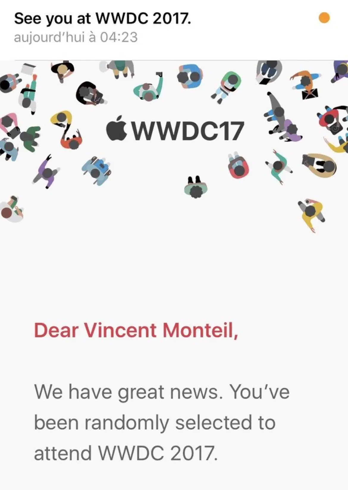 WWDC : Apple contacte les premiers gagnants de la loterie