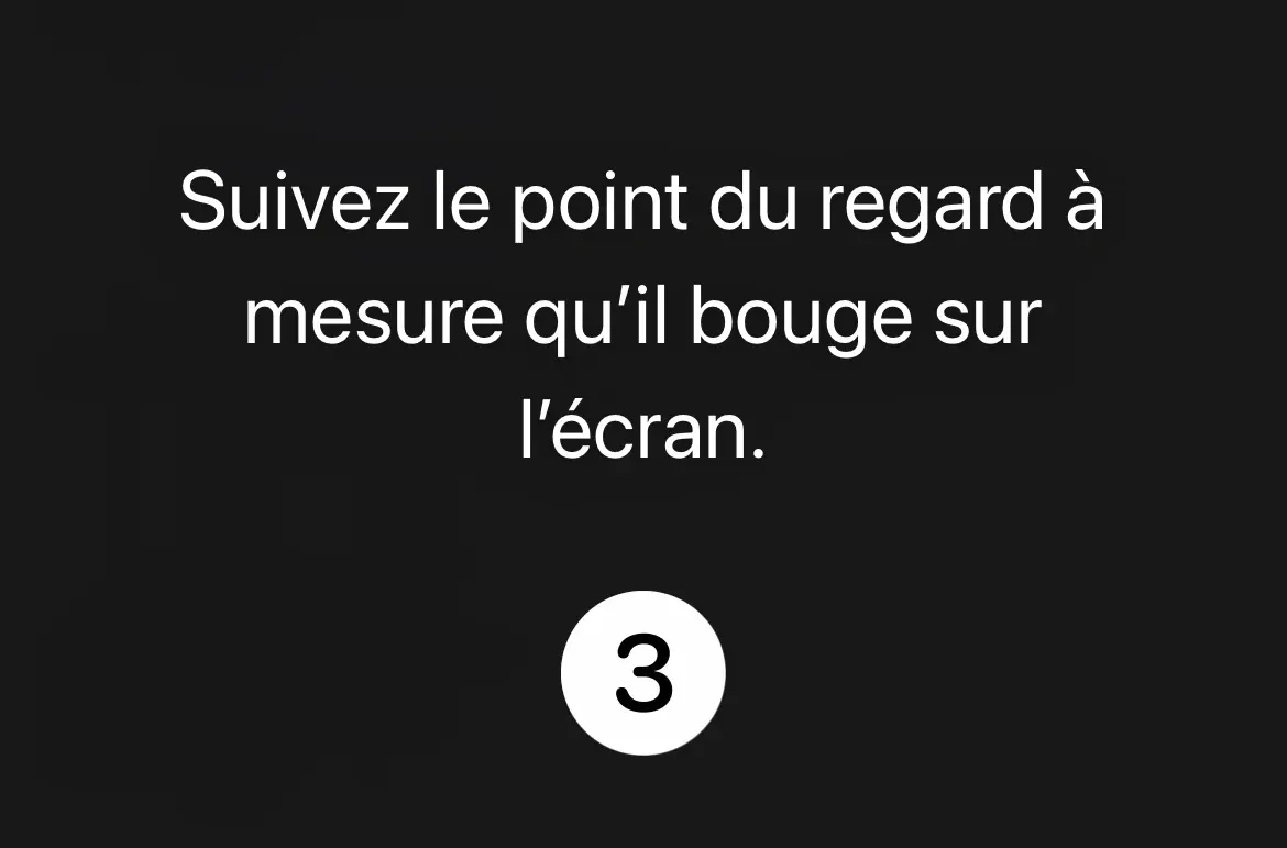 iOS 18 : comment commander son iPhone d'un simple regard