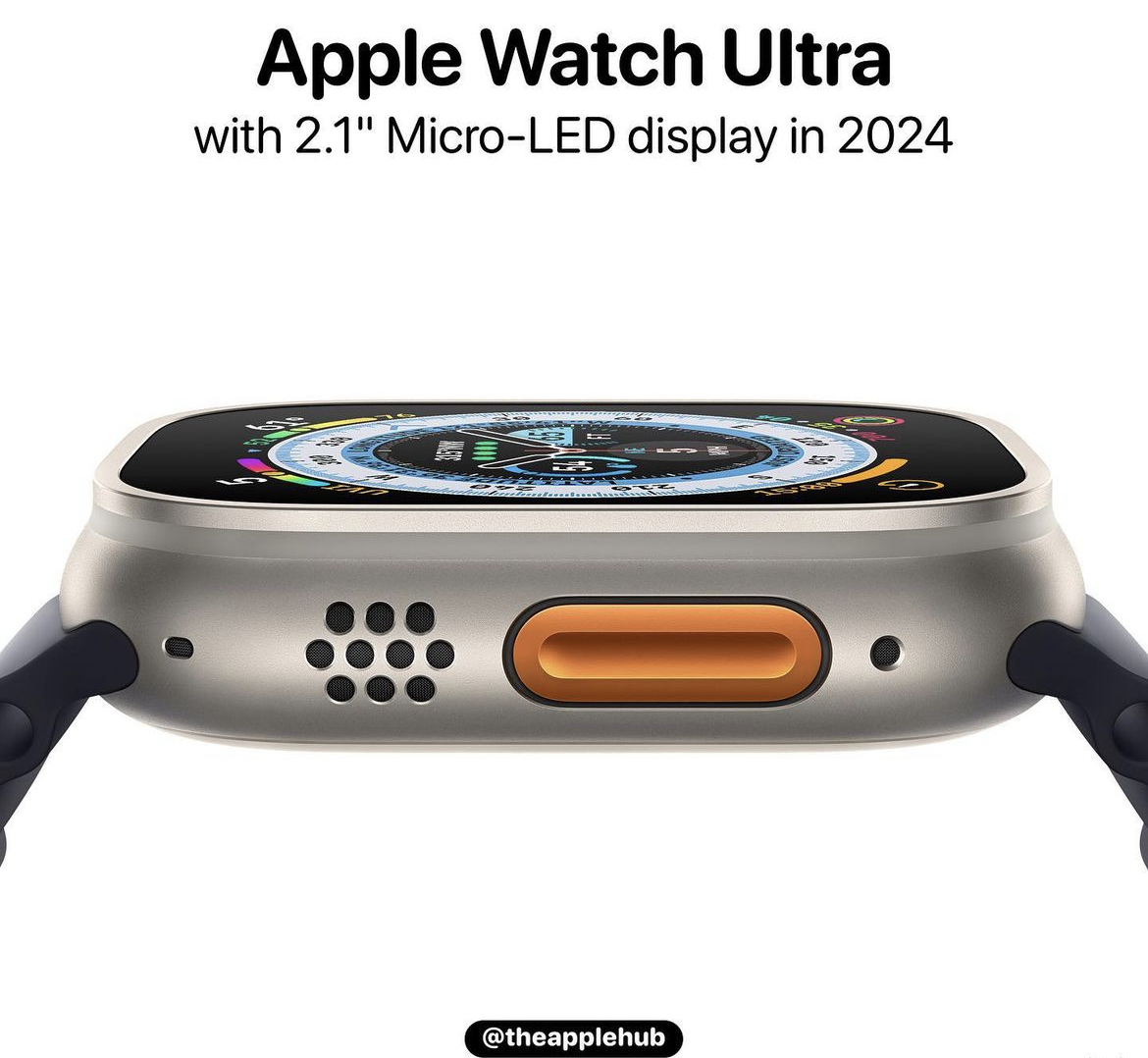 Pas d'Apple Watch Ultra micro-LED avant 2026 