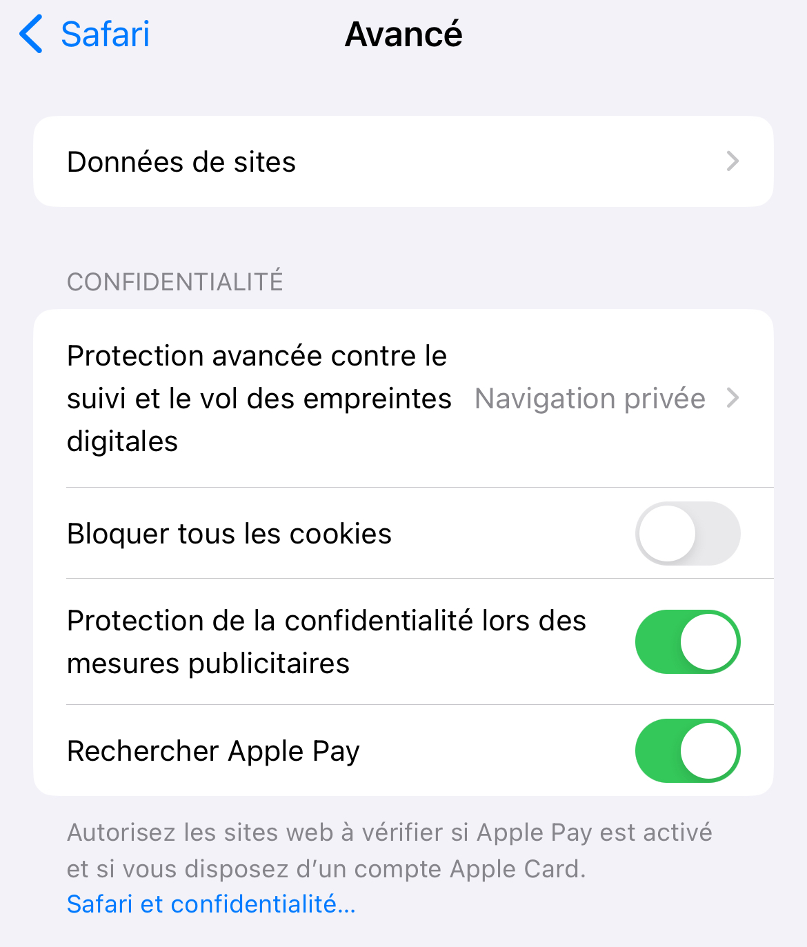 Quelles nouvelles fonctions de confidentialité pour Safari sur l'iPhone, l'iPad et le Mac ?