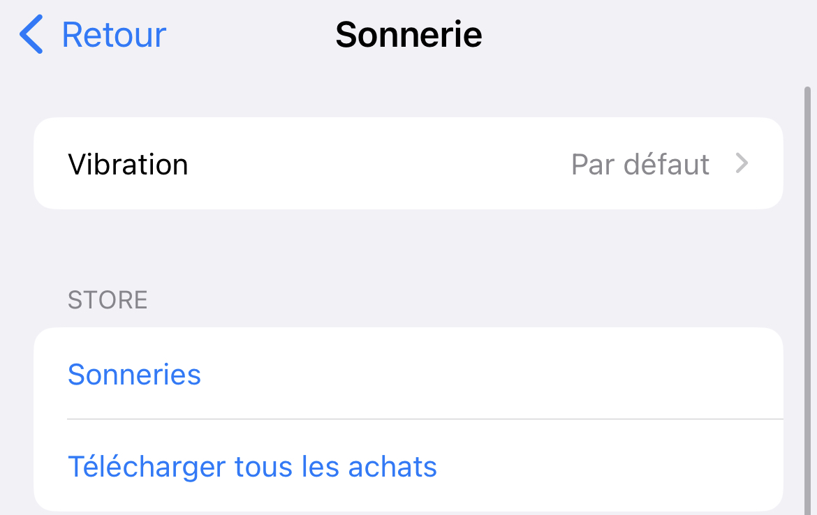 iPhone : comment créer et attribuer une vibration unique à chaque contact