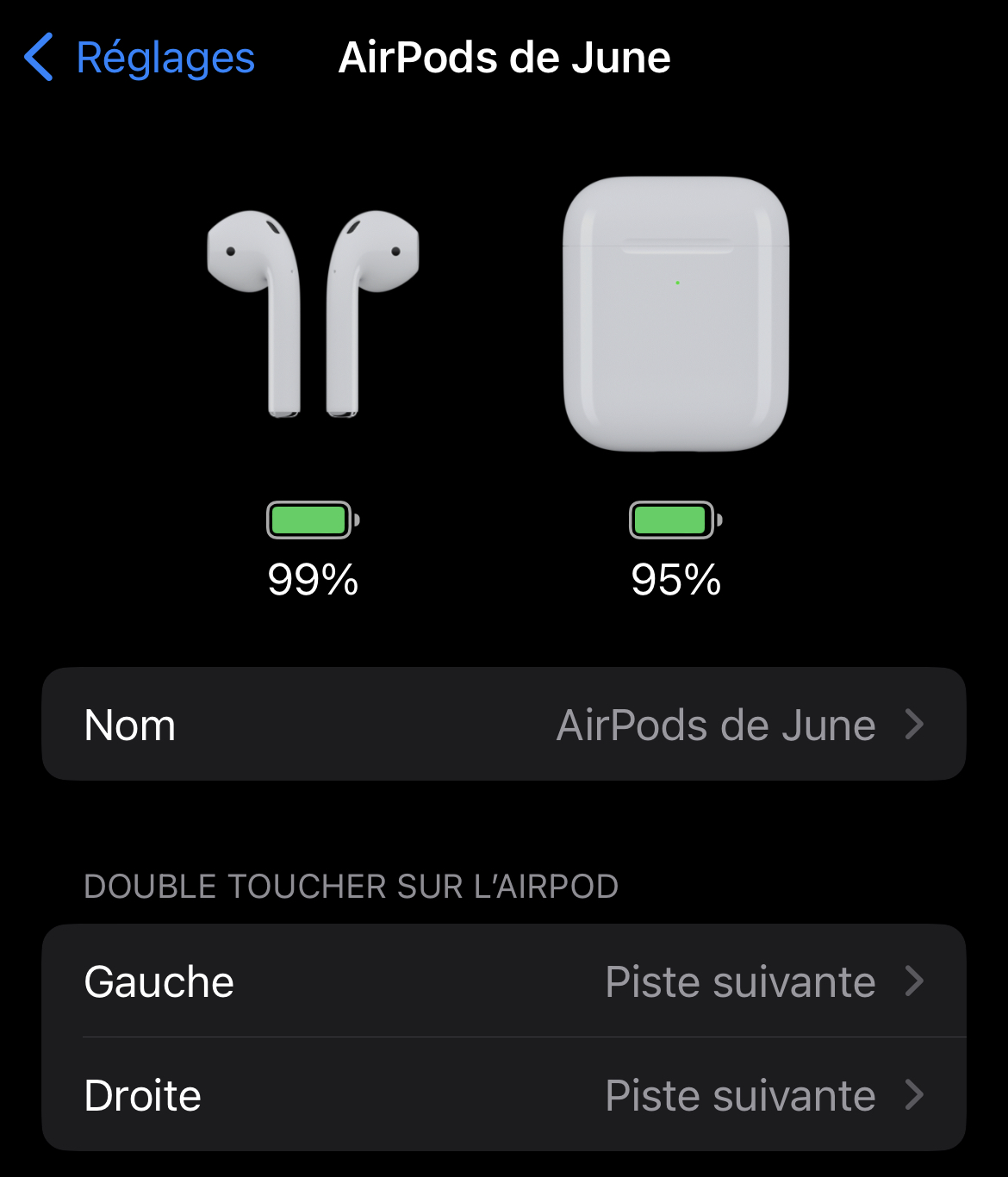 iOS 16 simplifie l'accès aux réglages des AirPods et écouteurs Beats