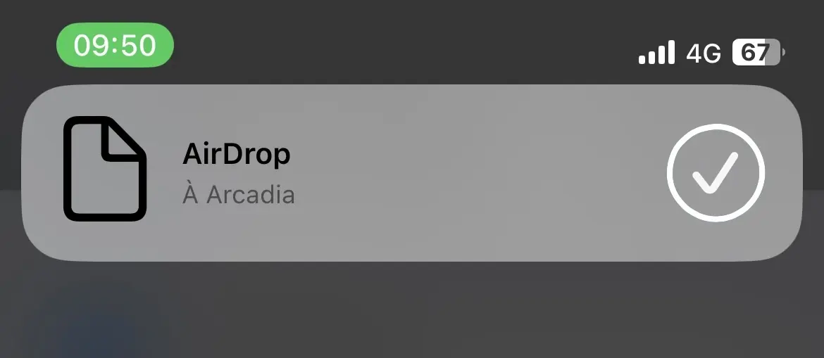 airdrop iOS 17