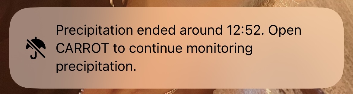 Carrot Weather, une app météo qui manie le bâton et la carotte !