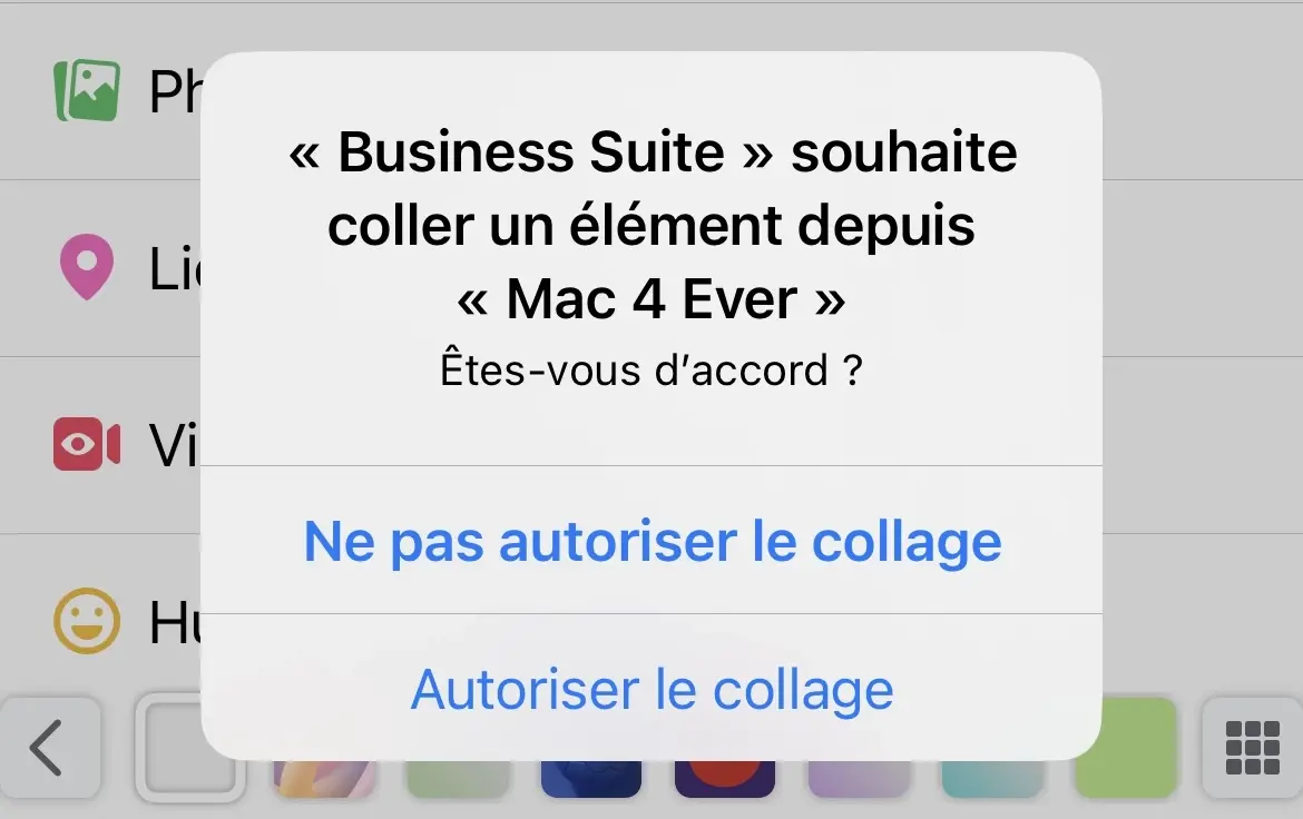 iOS 16 : trouvez-vous que les notifications du copier-coller sont trop présentes ?