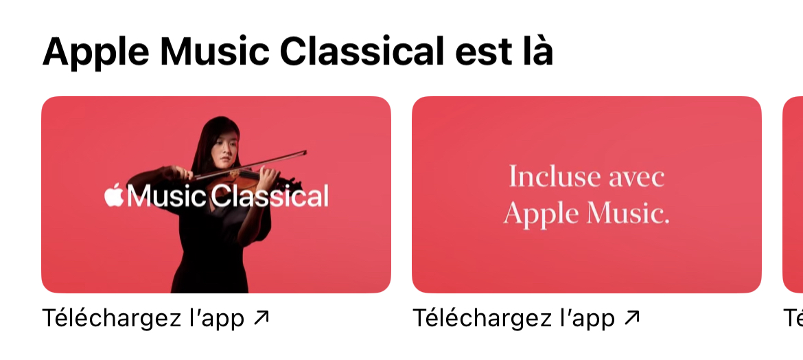 Avez-vous téléchargé Apple Music Classical ?