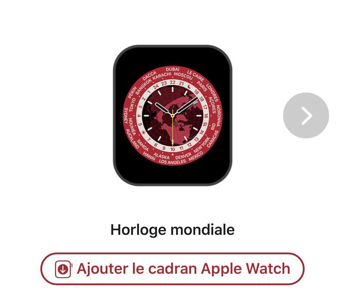 Apple Watch : Apple propose six cadrans inédits (et gratuits) à télécharger #RED