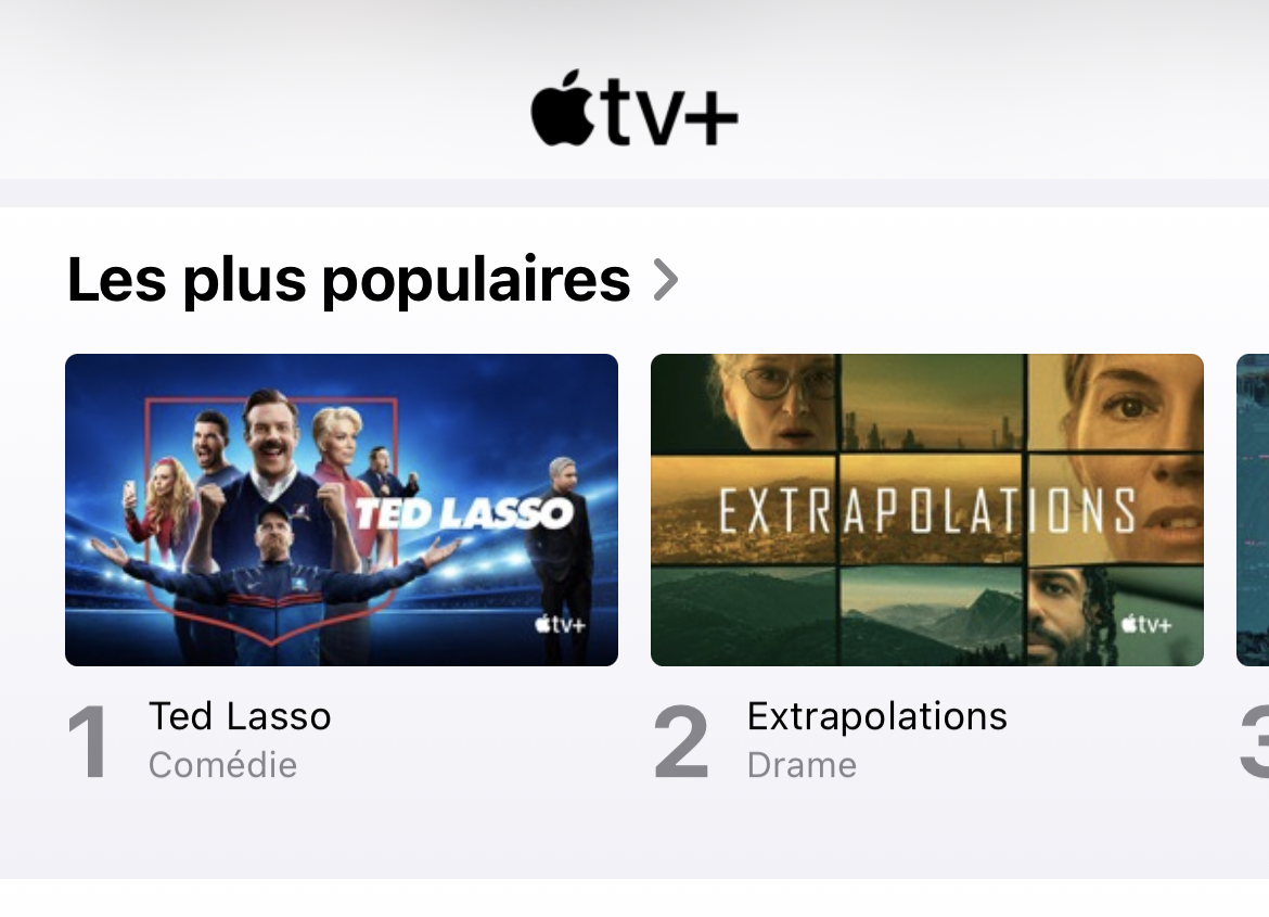 Séduisante, mais confuse ! Hollywood juge l'interface d'Apple TV+