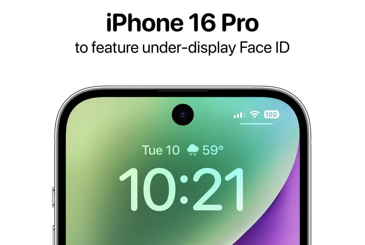 Apple vient d'obtenir le brevet de Face ID sous l'écran (pour l'iPhone 16 Pro ?)