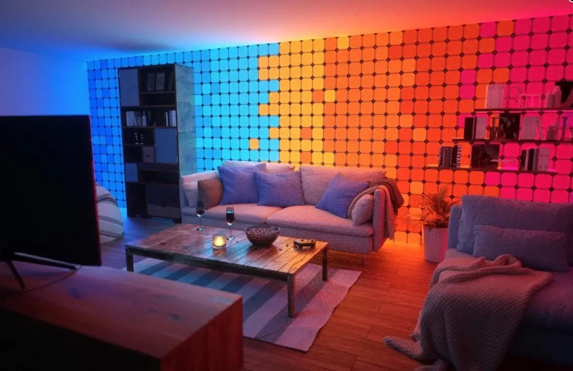 #CES : Nanoleaf promet des murs de panneaux lumineux (pour une brique)