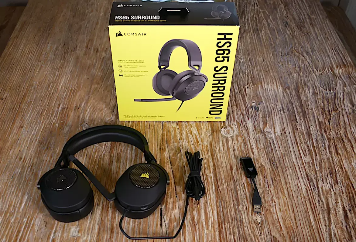 Test express du casque Corsair HS65 Surround : un bon casque gaming multiplateforme à 89€ ?