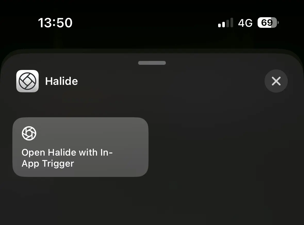 iPhone 15 Pro : Halide optimise le Bouton Action