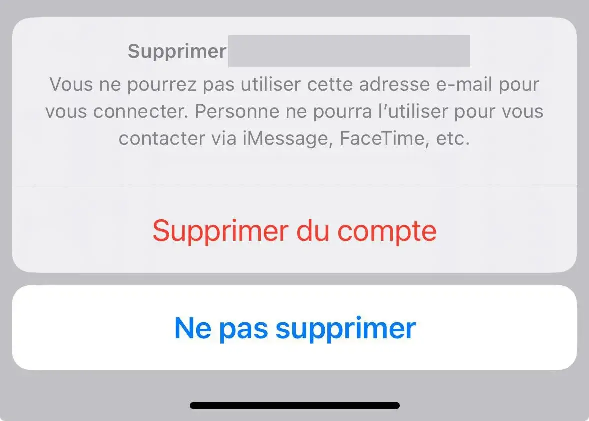 iOS 18.1 : comment changer le mail rattaché à son compte Apple