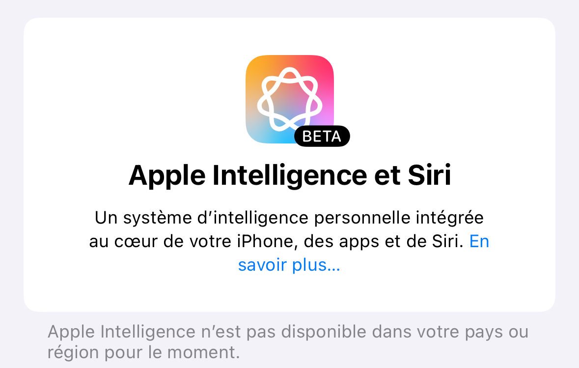 L'IA d'Apple sera activée par défaut avec iOS 18.3 et macOS 15.3 (et autres nouveautés)