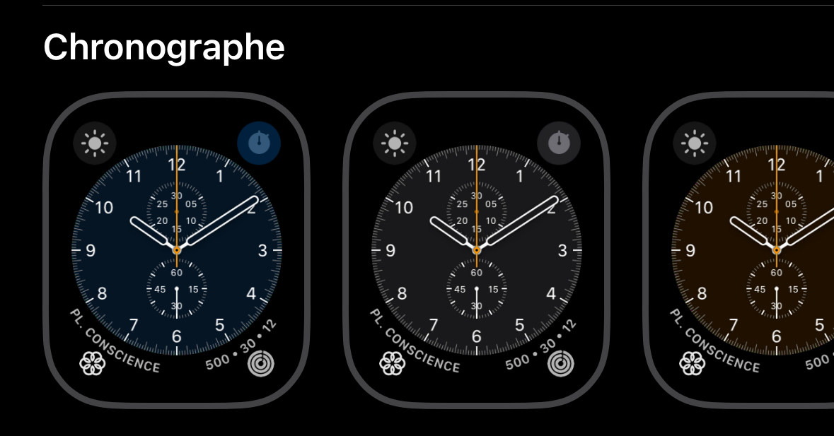 Quels cadrans de l'Apple Watch sont supprimés avec watchOS 11 ?