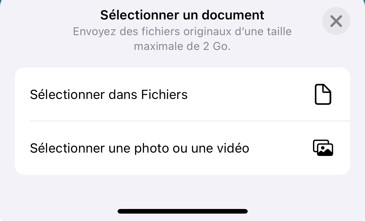 Facebook Messenger : Comment envoyer des photos HD et des fichiers volumineux ?