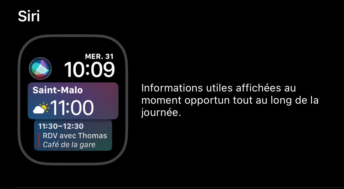 Quels cadrans de l'Apple Watch sont supprimés avec watchOS 11 ?