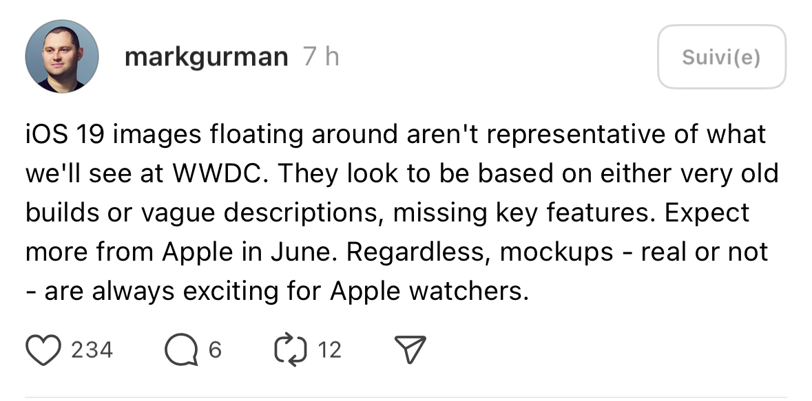 A quoi pourrait ressembler iOS 19&nbsp;?